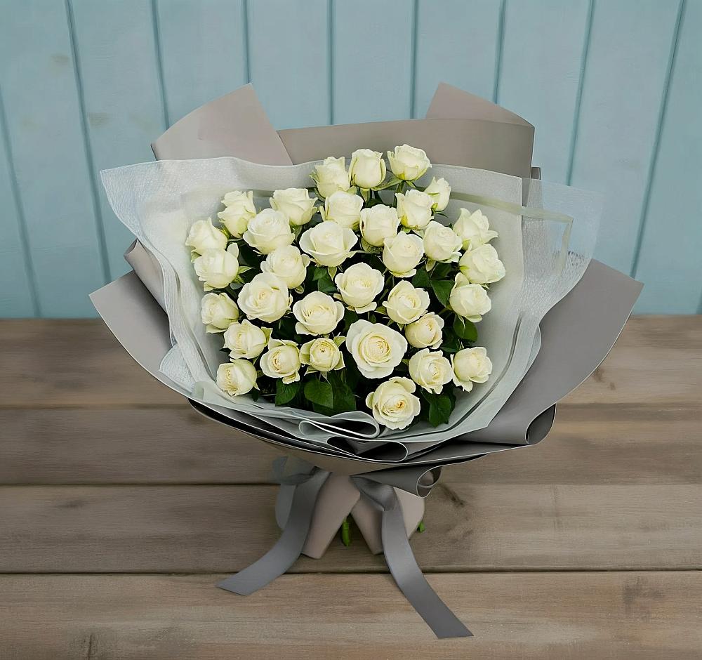 Букет Белоснежная нежность в Здравнице