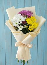 Букет цветов из:  Хризантемы в Здравнице