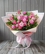 Букет Розовый кустик #REPLACE_PRED# Здравнице