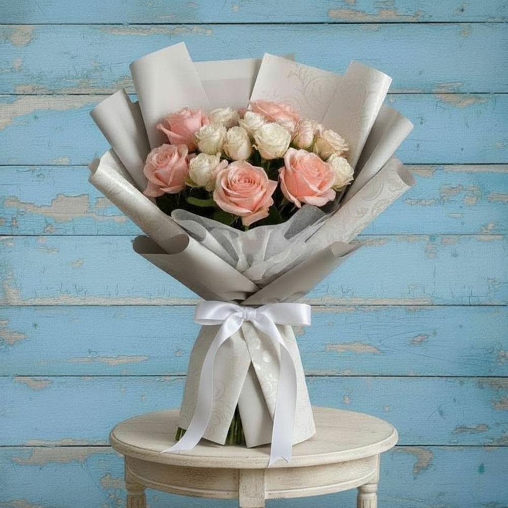 Букет цветов из: Розы в Здравнице