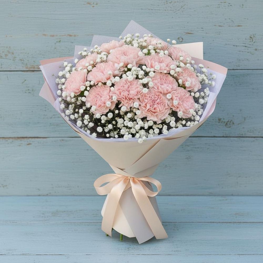 Букет цветов из: Гвоздики в Здравнице