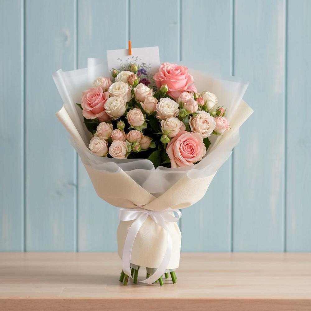 Букет цветов из: Розы в Здравнице