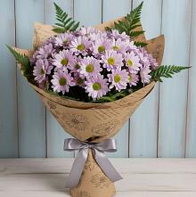 Букет цветов из:  Хризантемы #REPLACE_PRED# Здравнице