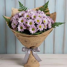 Букет цветов из:  Хризантемы в Здравнице