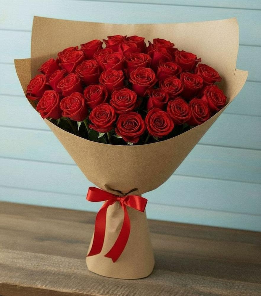 Букет Красные розы Милано в Здравнице