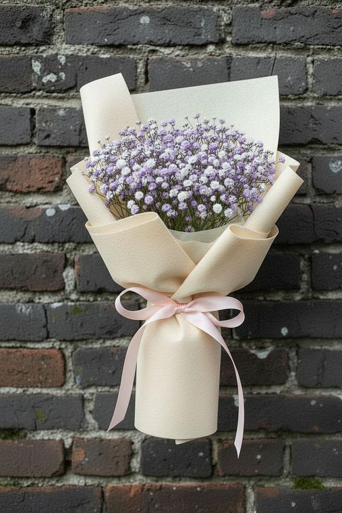 Букет цветов из: Гипсофила в Здравнице