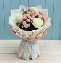 Букет цветов из:  Розы в Здравнице