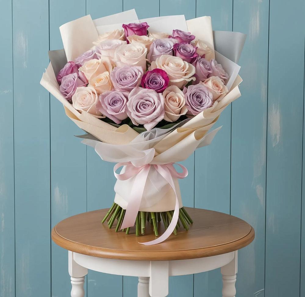 Букет цветов из: Розы в Здравнице