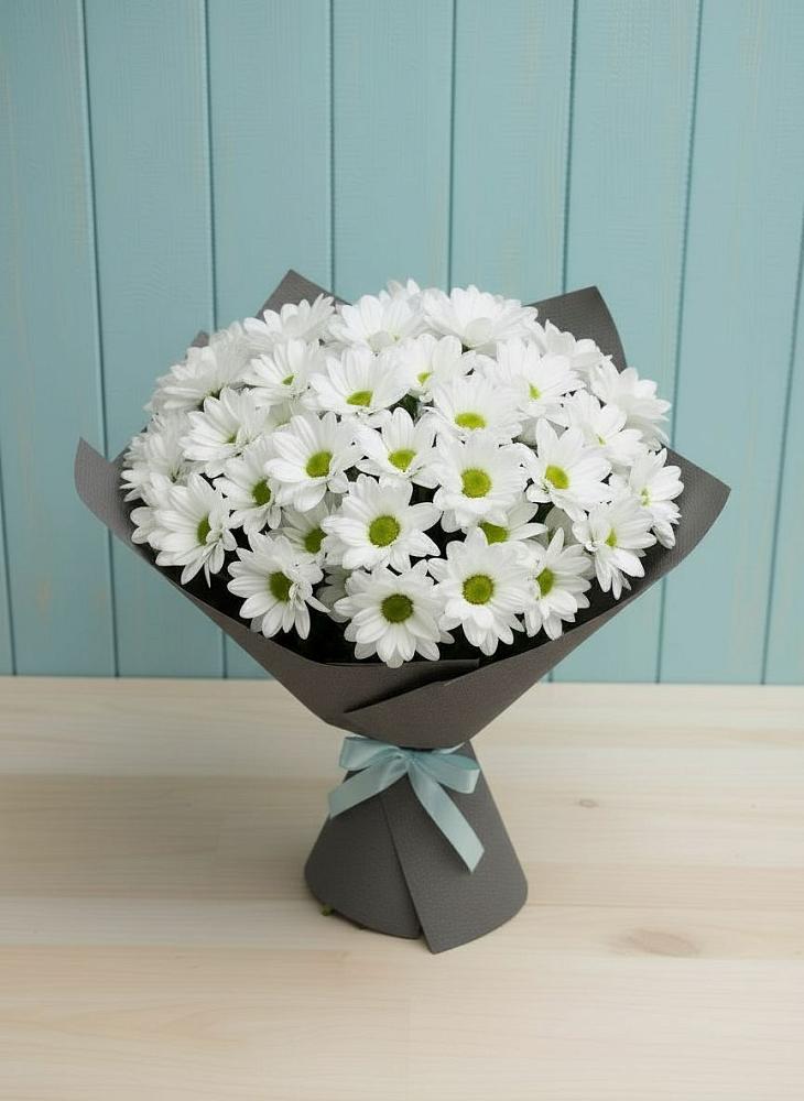 Букет цветов из: Хризантемы в Здравнице