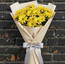 Букет цветов из:  Хризантемы в Здравнице