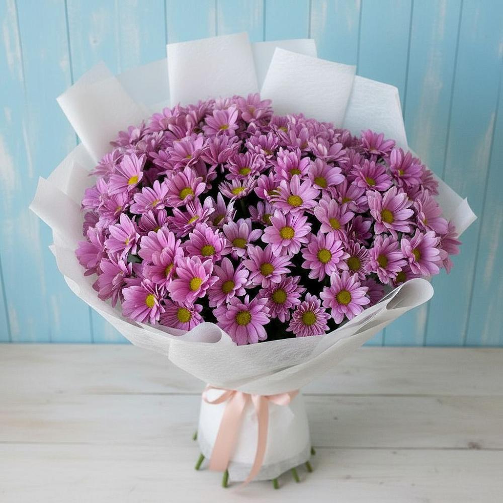 Букет цветов из: Хризантемы в Здравнице