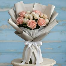 Букет цветов из:  Розы #REPLACE_PRED# Здравнице