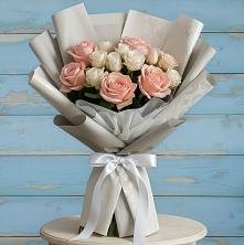 Букет цветов из:  Розы в Здравнице