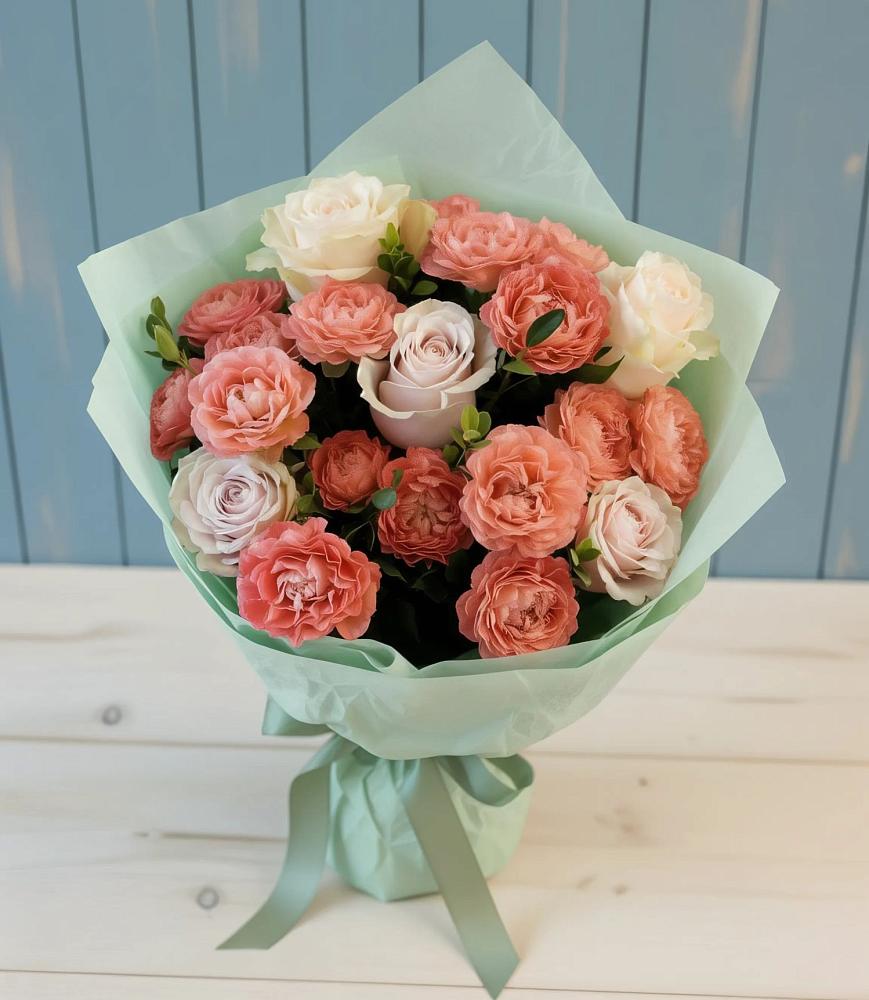 Букет цветов из: Розы в Здравнице