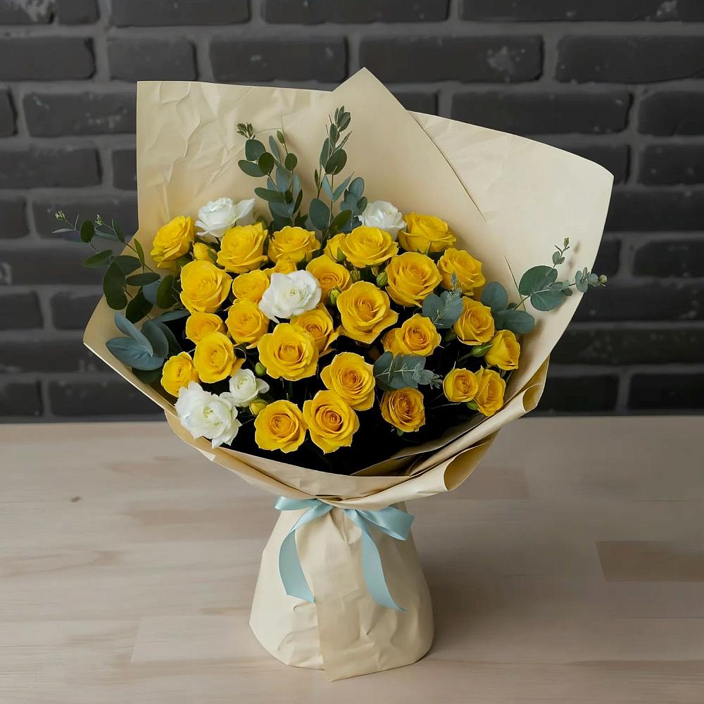 Букет цветов из: Розы в Здравнице