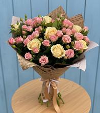 Букет цветов из:  Розы в Здравнице