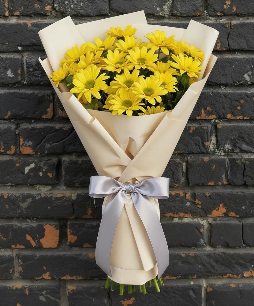 Букет цветов из: Хризантемы в Здравнице