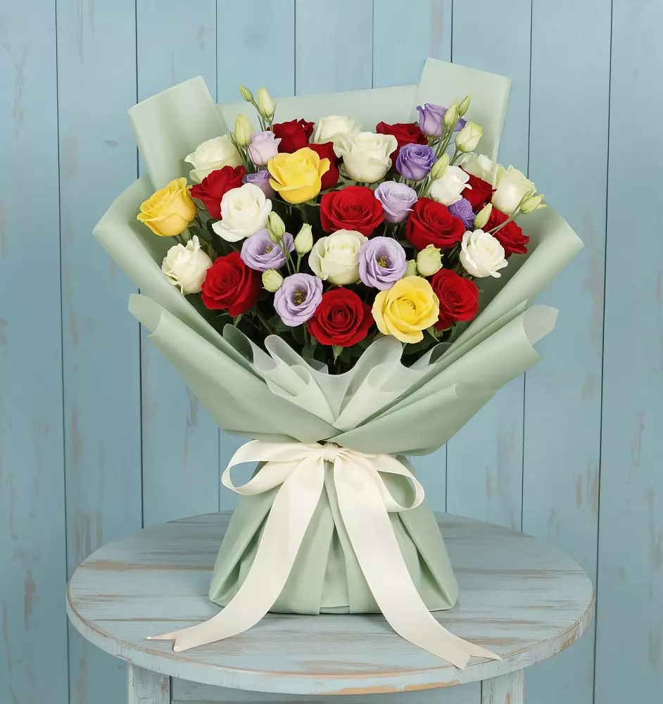 Букет цветов из: Розы в Здравнице