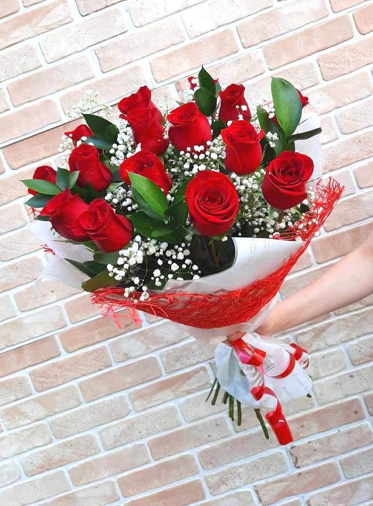 Букет цветов из: Розы в Здравнице