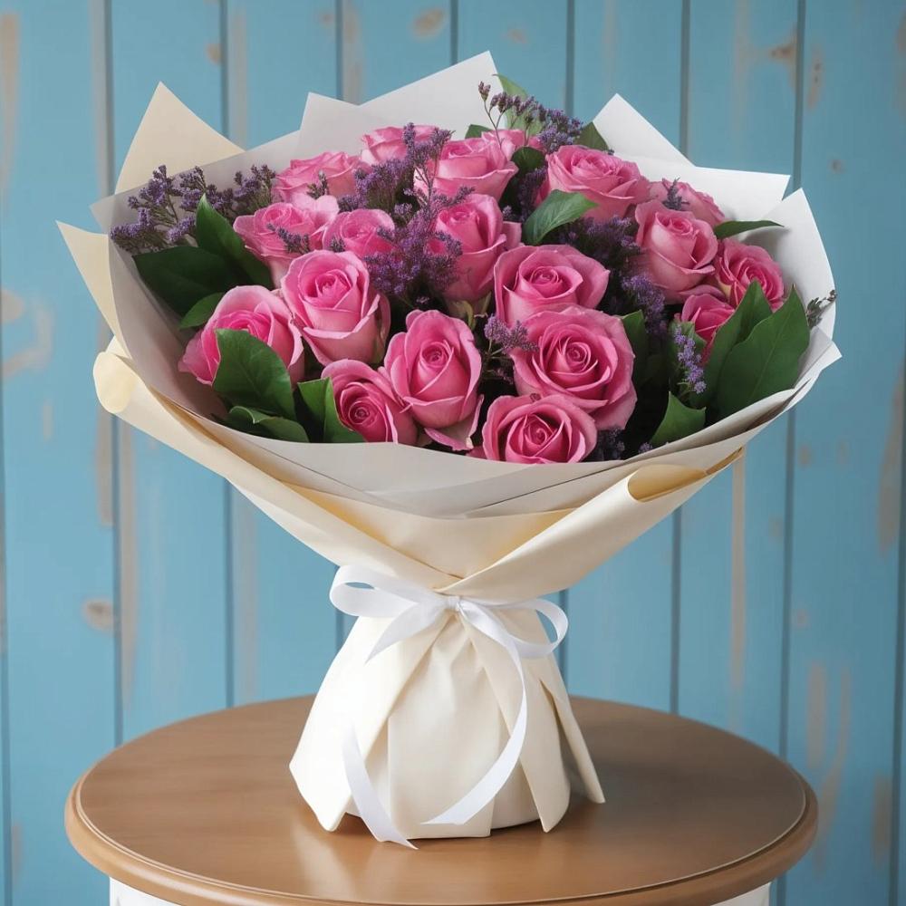 Букет цветов из: Розы в Здравнице