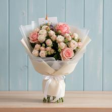 Букет цветов из:  Розы в Здравнице