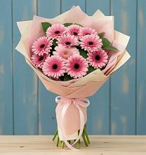 Букет цветов из:  Герберы в Здравнице