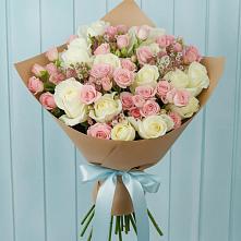 Букет цветов из:  Розы в Здравнице